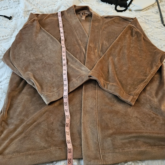 Skims Velour Sleep Robe in Sienna XS Missing The Belt - Picture 3 of 8